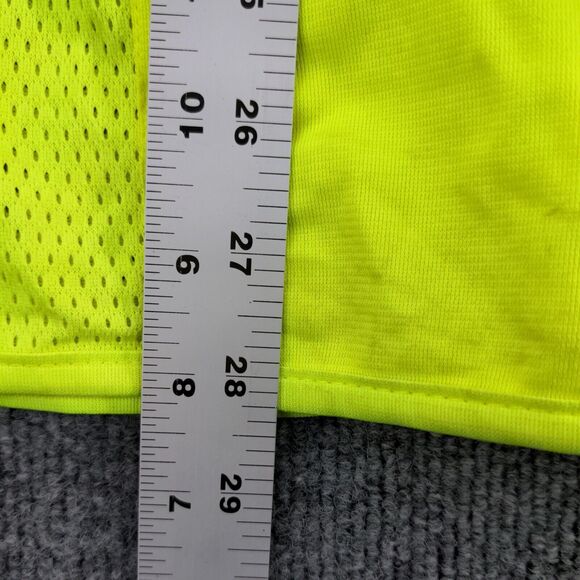 Uline Class 3 Reflective Safety Shirt Mens Size 2XL 3XL Bright Yellow Green - Picture 4 of 12
